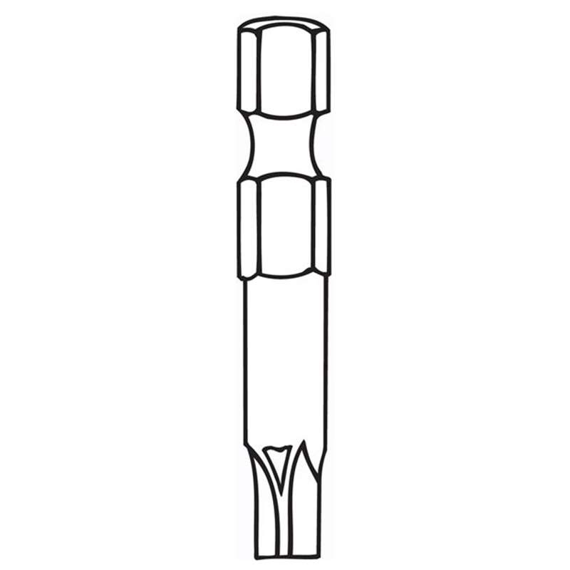 ASG™ Hex Torx Screw Bit, T-15 x 1-15/16 in