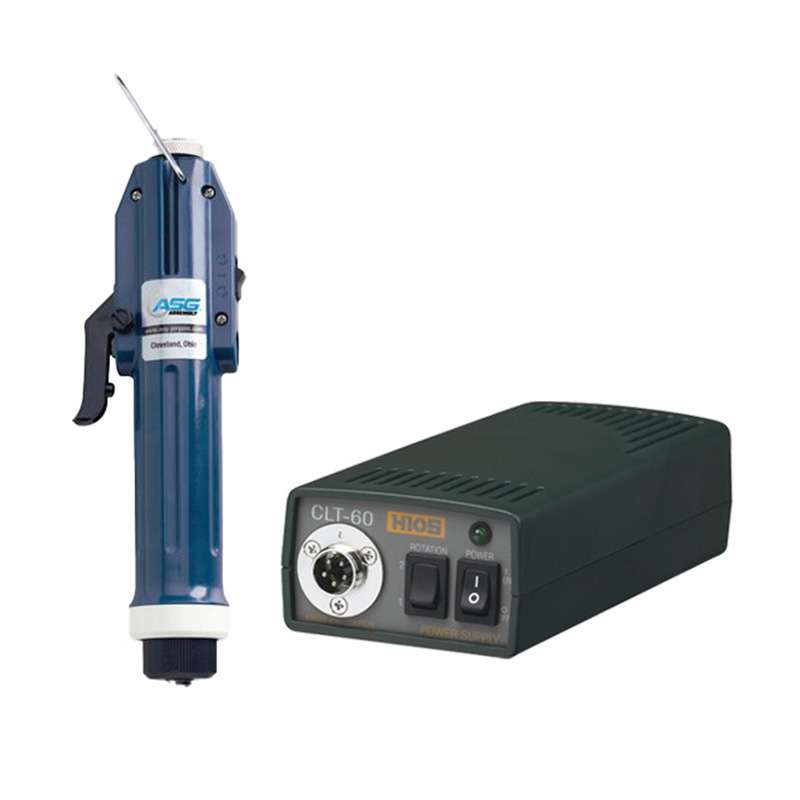 TL-6500 Value Lever Start DC Electric Driver with 1/4" Hex Drive, 1.7 to 17.4 lbf/in - With Free Power Supply