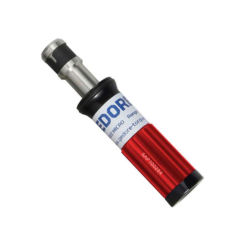 Micro Preset Torque Screwdriver, TLS 0022, Red, 1/4" Female Hex, TLS Series