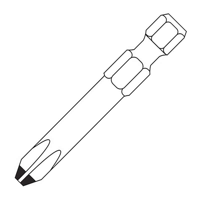 ACR Phillips Screwdriver Bit #2, 2-3/4" Overall Length