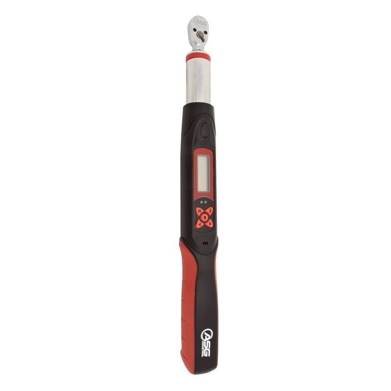 Digital Torque Wrench, 1/4" Square Drive, Ratchet, 1.1-22.1 lbf.ft