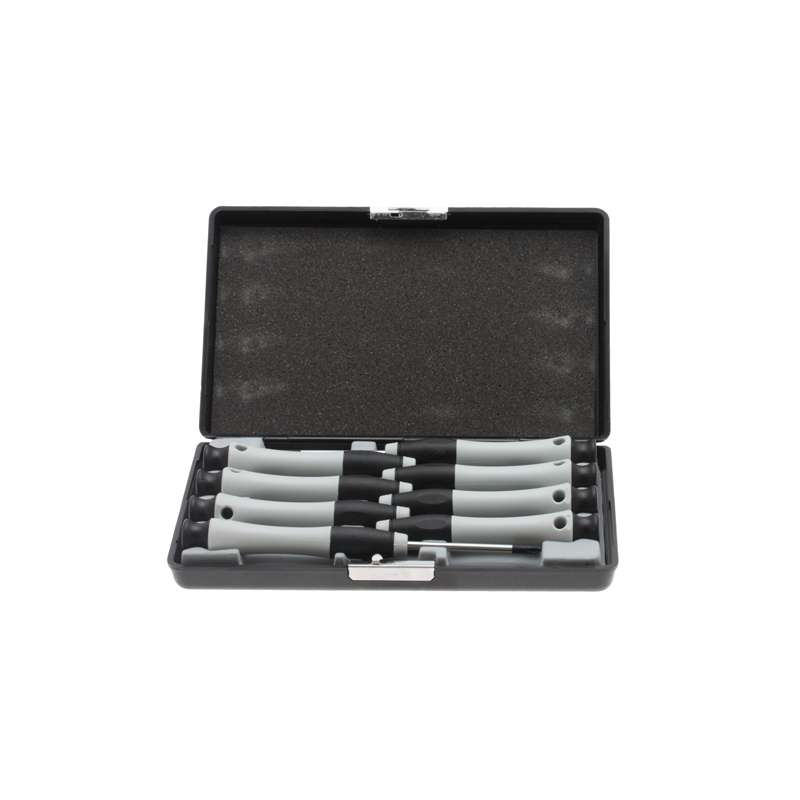 Precision Slotted/Phillips Tip Screwdriver Set, 8 Piece