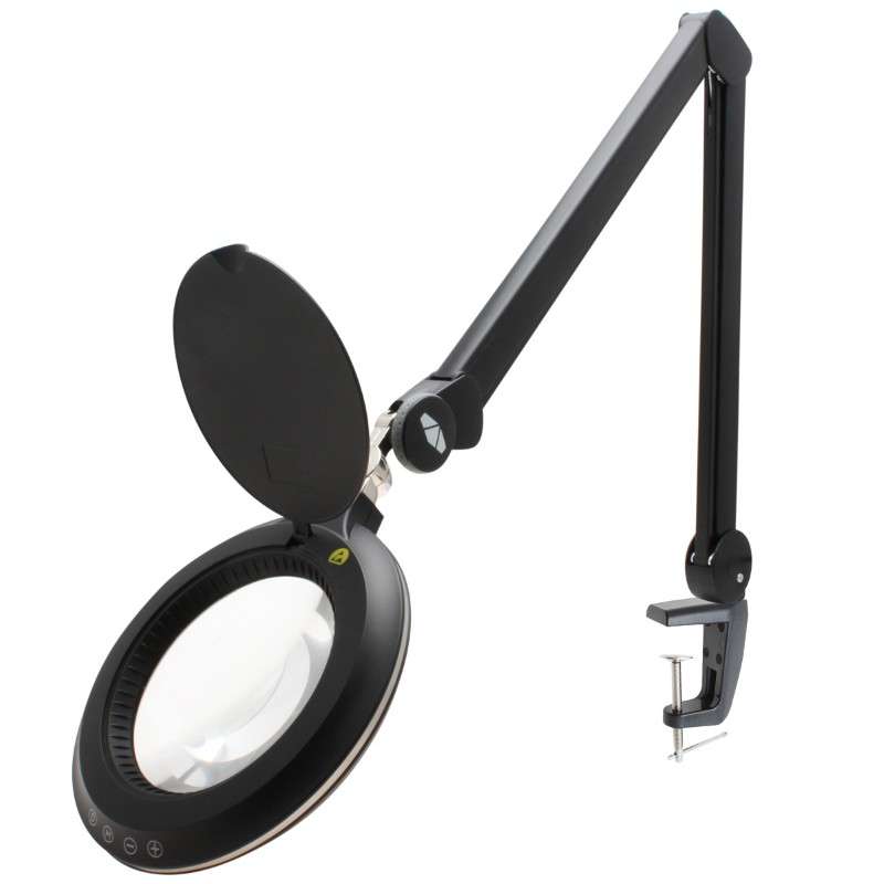 Provue Max Magnifying Lamp, Includes 6 Inch 5 Diopter Lens, 2.25 x Magnification