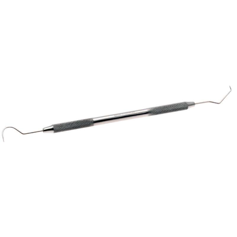 Probe, Stainless Steel, Double Side Curve Bent, Needle Point