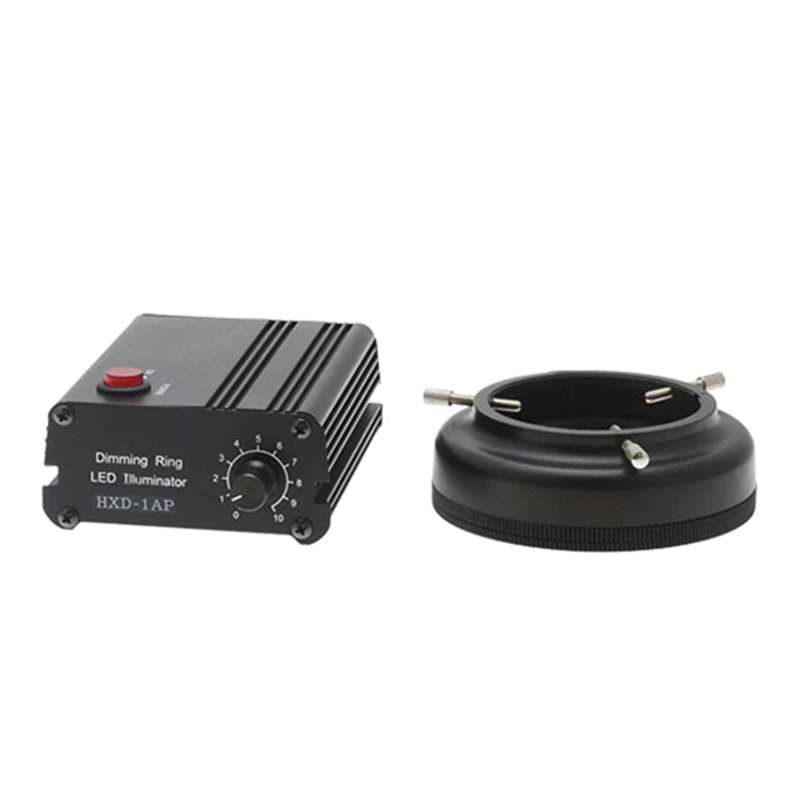 60 LED Ring Light with Polarizer, Analyzer, and Variable Light Control Box