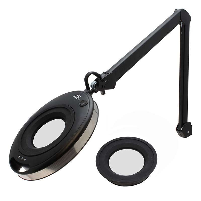In-X Magnifying Lamp, 15-Diopter Lens (4.75x) bundled with 5-Diopter Lens (2.25x)