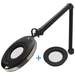 In-X Magnifying Lamp, 8-Diopter Lens (3x) bundled with 5-Diopter Lens (2.25x)
