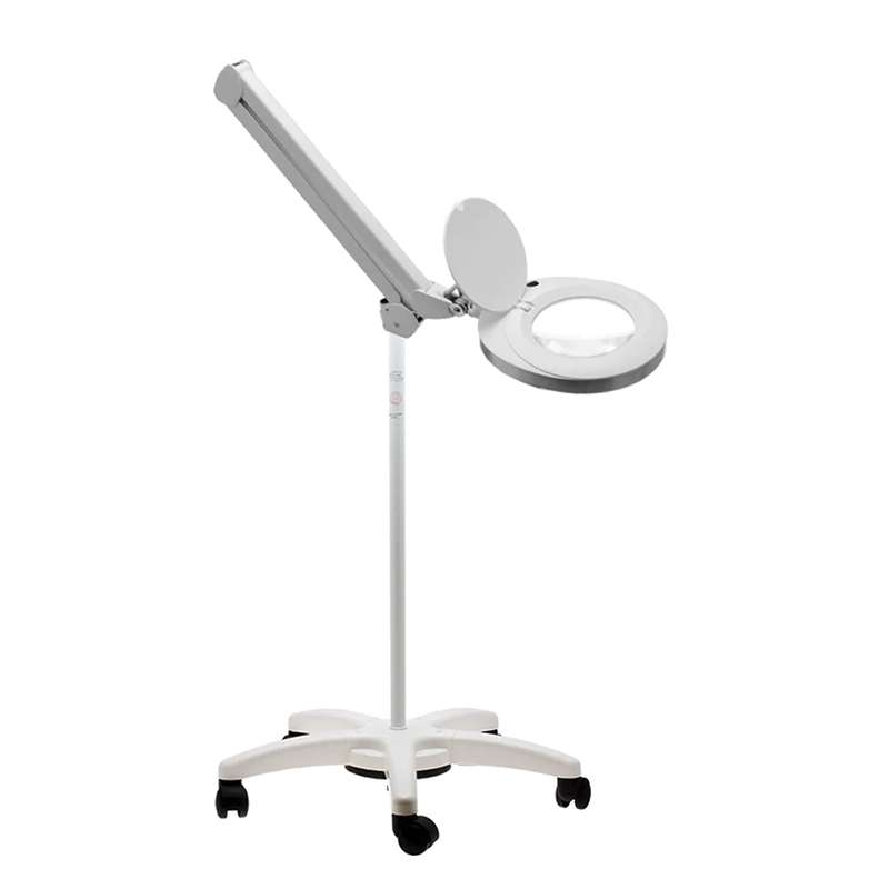 ProVue LED Magifying Lamp, 5-Diopoter Lens (2.25x), with Rolling Stand