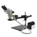 SPZ-50 Stereo Zoom Binocular Microscope (6.75x-50x), Glide Boom Stand, LED FOI