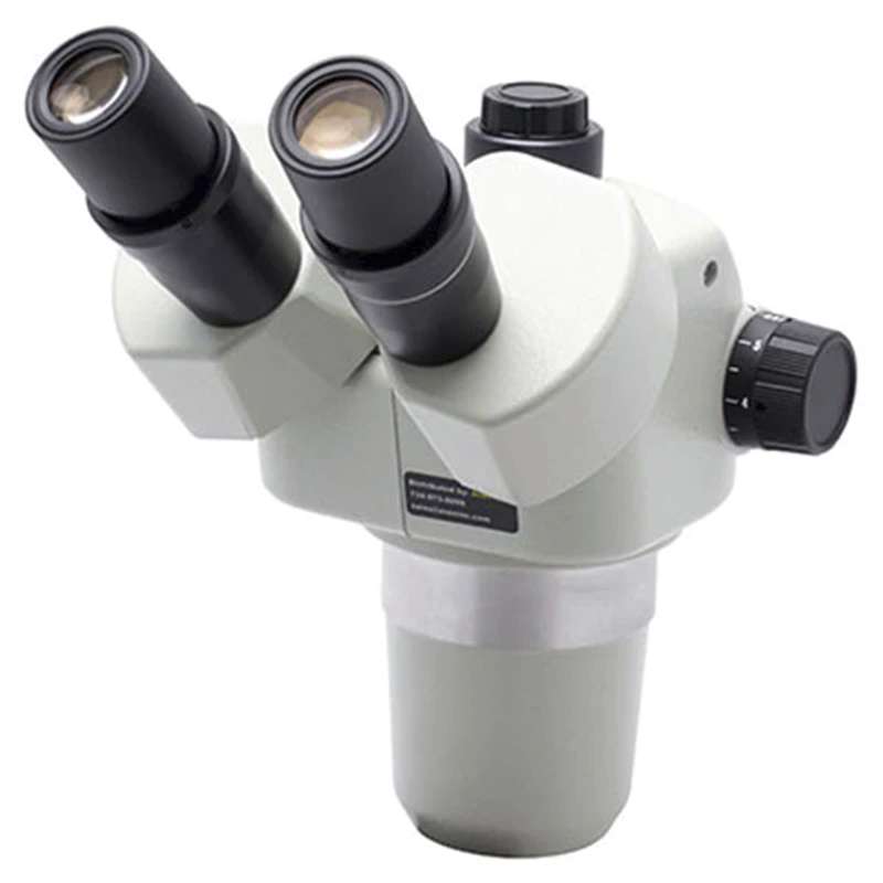 SPZV-50 True Trinocular Stereo Zoom Microscope (6.7x-50x), with 10x Eyepieces