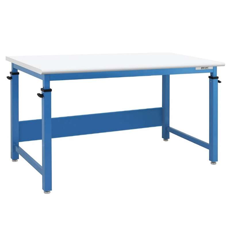 Cleveland Plus Series Workbench with Cleanroom Laminate Top-Round, 30" x 60"