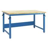 Cleveland Plus Series Workbench with Lacquered Butcher Block  1" Thick Top-Square, 30" x 60" redirect to product page