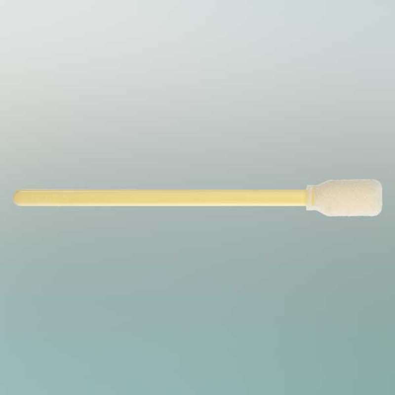 Lab-Tips™ Cleanroom Large Closed Cell Polyurethane Foam Swab with .511" Tip and Polypropylene Handle, 4.92" Long, 100 per Package