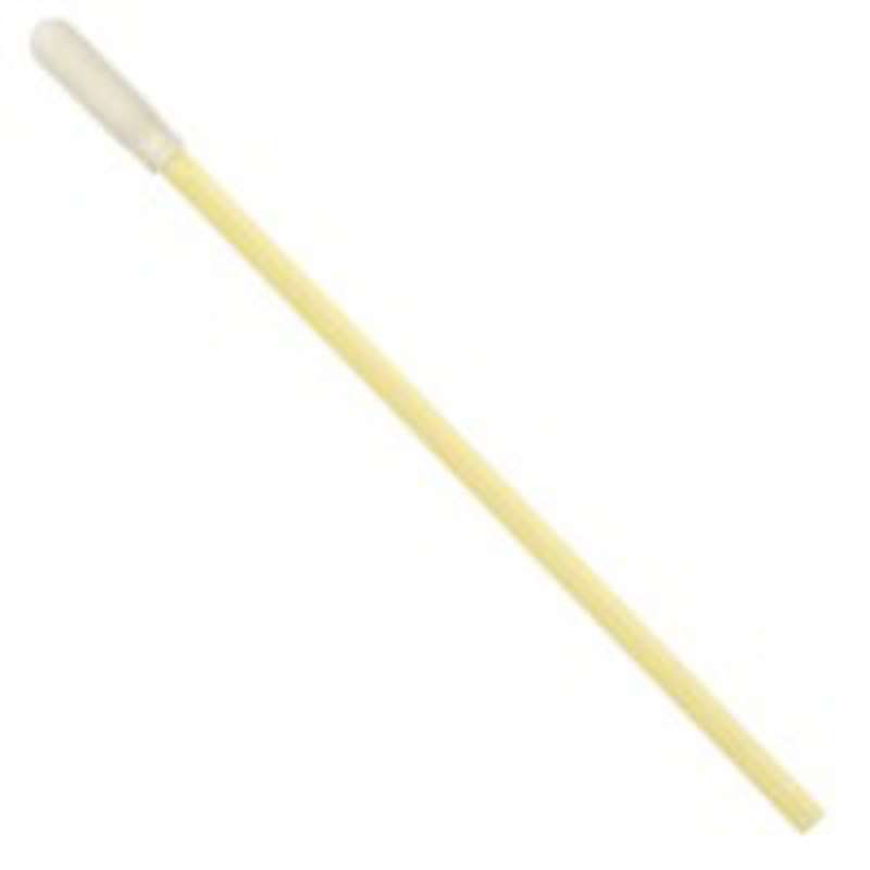 Lab-Tips™ Cleanroom Small Nonwoven Polyester Swab with 11mm Tip and 59mm Polypropylene Handle, 2.75" Long, 100 per Package