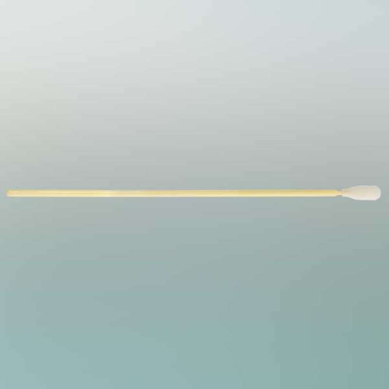 Lab-Tips™ Cleanroom Open Cell Polyurethane Foam Swab with .276" Tip and Long Polypropylene Handle, 6.38" Long, 100 per Package