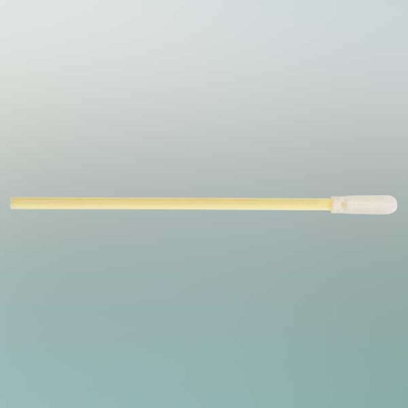 Cleanroom Laundered Knitted Polyester, Flexible Tip Swab ,70mm Length