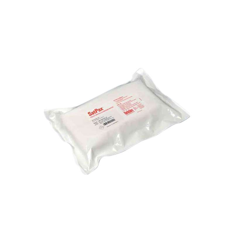 Sterile SatPax™ 1000 Cleanroom Cellulose/Polyester Wipes Presaturated with 70% IPA, 9 x 11", 30 per Package
