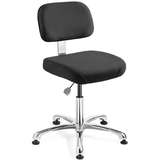 Chair, Fabric, Upholstered, Black, 15.5"-21"H, Doral Series redirect to product page