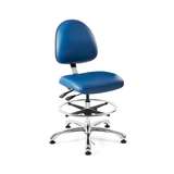 Blue Vinyl Medium Back Rest Only redirect to product page