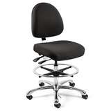 Integra ESD Upholstered Chair 20", Medium Back, Polished Base, Mushroom Glides redirect to product page