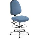 Integra Series Ergonomic Static Safe Chair with Tilt Seat & Large Back, Slate Blue Fabric, 19" - 28.5" Adjustable Seat Height redirect to product page