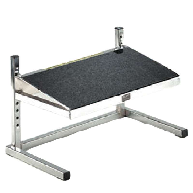 ESD-Safe Adjustable Height Footrest, 20 x 11"
