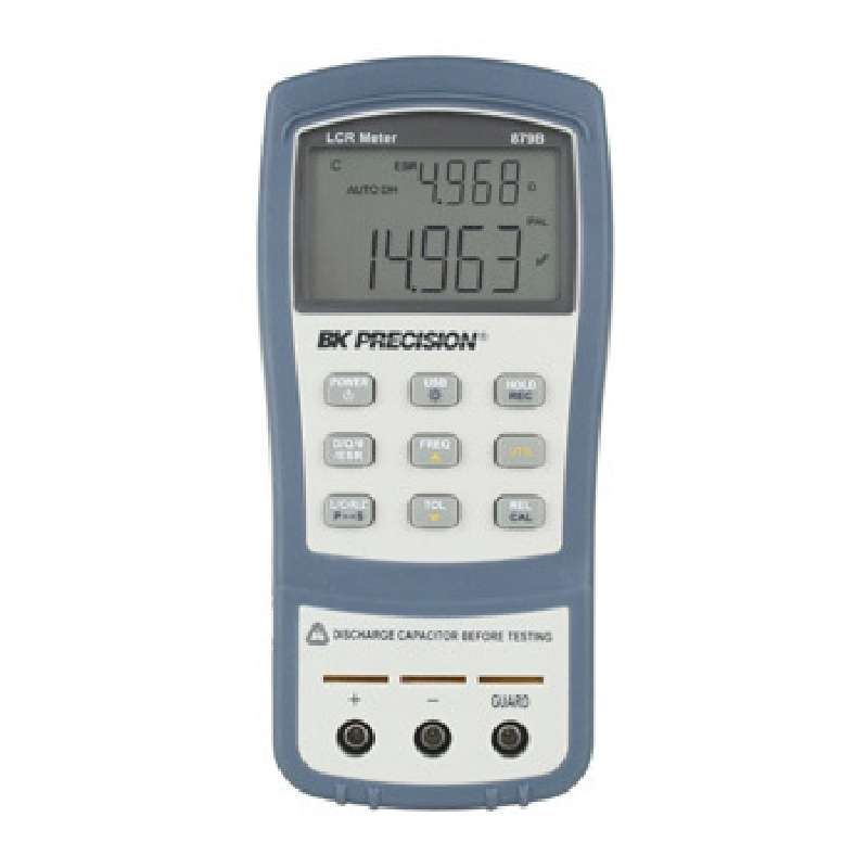 Deluxe Dual-Display Universal Hand Held Auto Ranging LCRZ Meter with 0.5% Accuracy