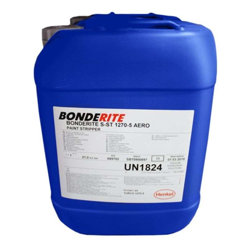 BONDERITE® Aero Alkaline S-ST 1270-6 Paint Stripping Agent, 5 Gallon Pail