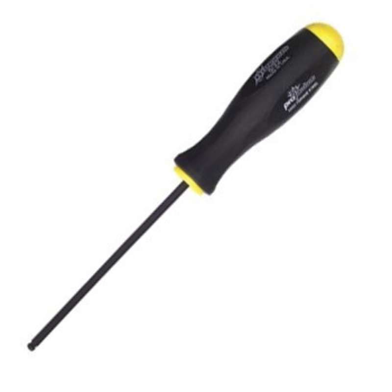 Bondhus® 1060 High Torque Steel Ball End Hex Screwdriver, 5/64 in x 6.1 in, ProGuard™