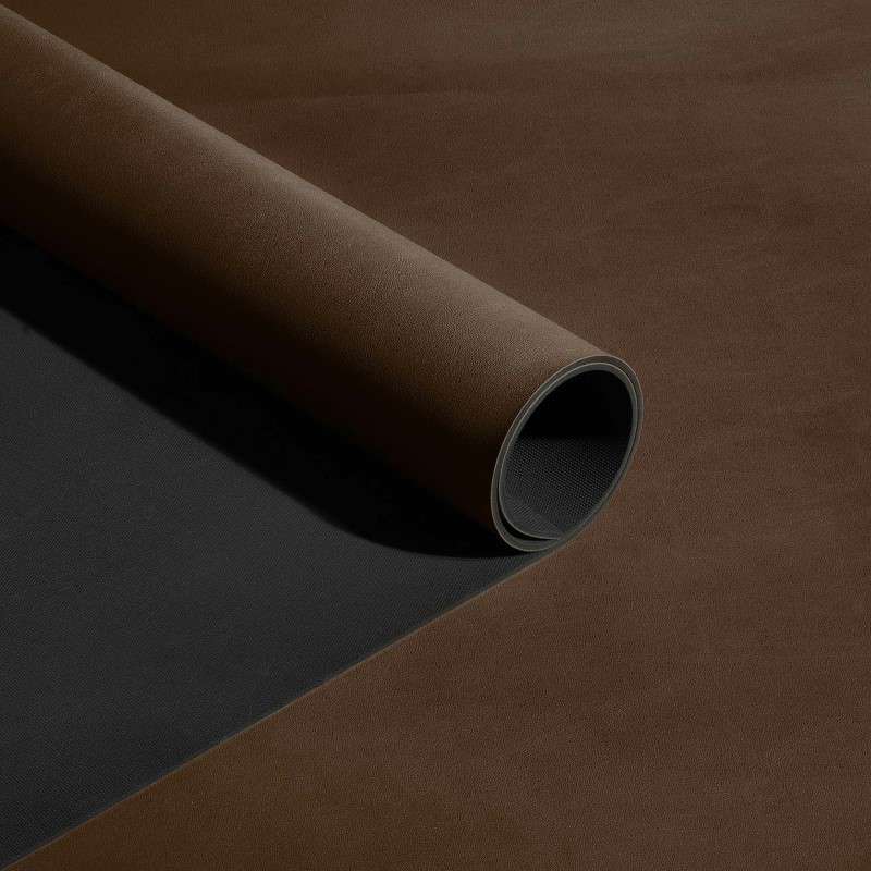 4'x50' BROWN 3-LAYER RUBBER MAT