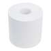 Liner-Free DT White Paper Label Roll, 4.19" x 170', 3.125" OD, 1" Core ID, Full Coverage Adhesive, Case of 32 Rolls