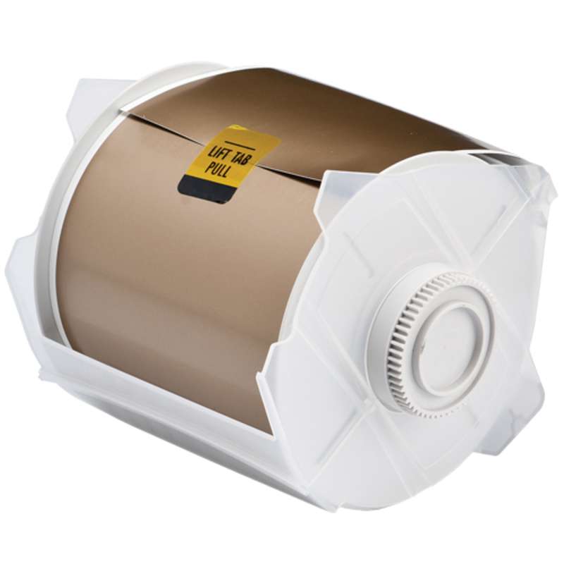 GlobalMark Indoor/Outdoor Grade Vinyl Tape, 1/2" x 100', Gold, 1 Roll