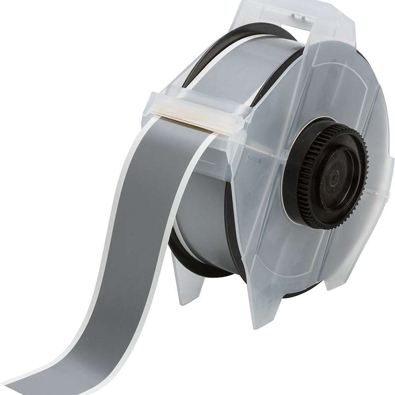 GlobalMark® Indoor/Outdoor Grade Vinyl Tape, 4" x 100', Gray, 1 Roll