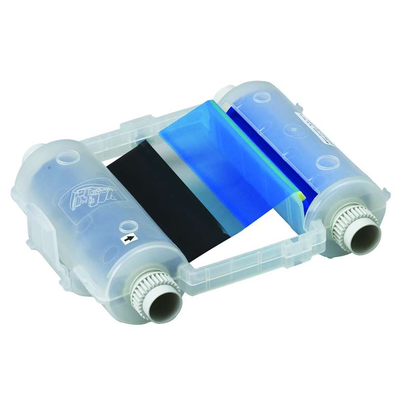 GlobalMark Series R10000 Smear Proof Printer Ribbon, Black/Blue, 4.11 in x 200 ft per Roll