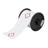 B30 Series Vinyl GHS Label with Pre-Printed Red Empty Diamonds, 2" x 3", White, 340 per Roll redirect to product page