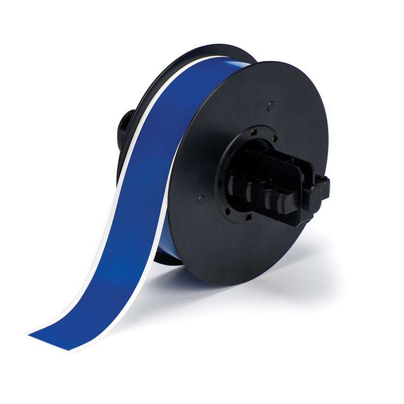 Hi-Performance Polyester Tape Roll, Blue, 1.125" x 100'