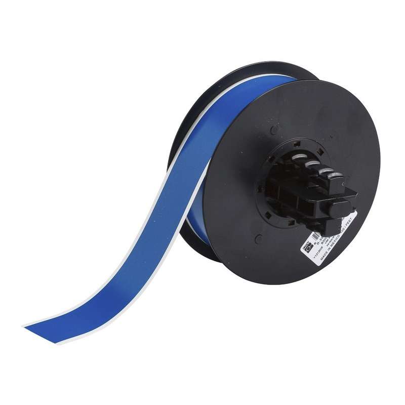 BBP™31 Tape, Indoor/Outdoor, 1.125" x 100', Vinyl Film with Permanent Adhesive, 1/Roll, Blue Gloss