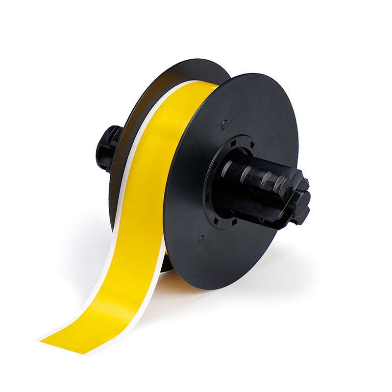 BBP™31 Hi-Performance Polyester Tape, 1.125" x 100', 1 Roll, Yellow Gloss