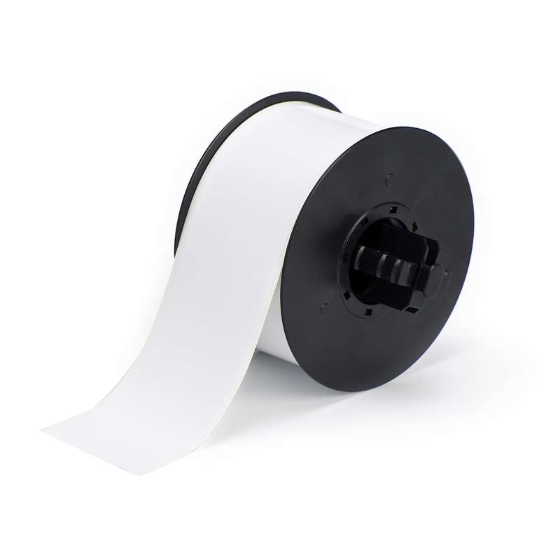 B30 Series Polyester Tags, White, B-551, 4.25 in x 50 ft per Roll