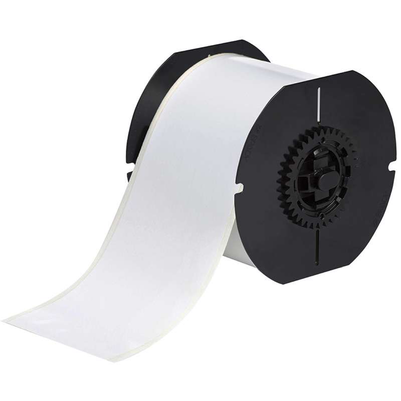 B30 Series Continuous Self-Extinguishing Polyester Labels, 3" x 100'