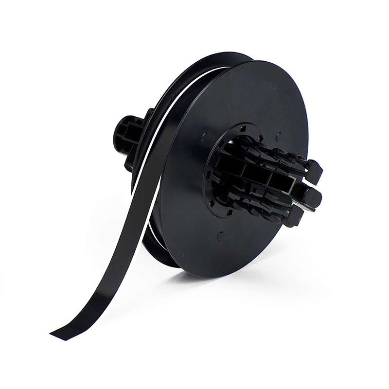 Hi-Performance Polyester Tape Roll, Black, 1/2" x 100'