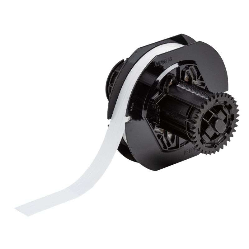 BradyGrip R6000 Ribbon B-414 White Labels Roll for i3300 and BBP33 Printers, 0.25" x 50 ft