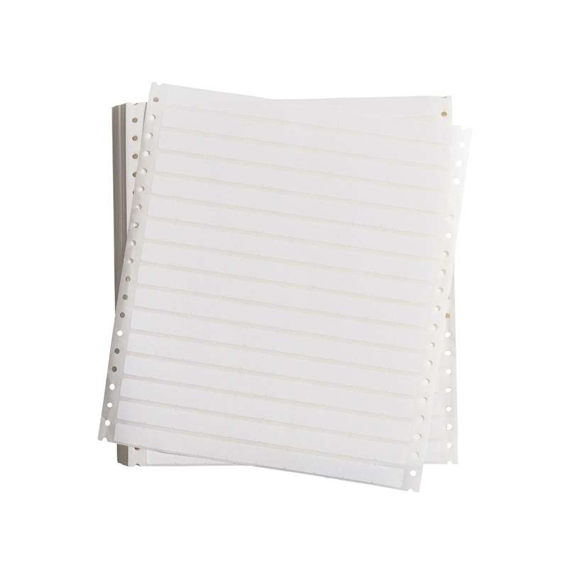 .80in x .50in Dot Mtrx label, 10k/pk