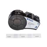 M21 Series Pre-sized Self Laminating Vinyl Wraps 0.75" H x 0.5" W BK/WH redirect to product page