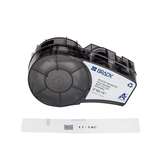 M21 Series Pre-sized Harsh-Environment Polyester Labels 0.75in H x 2in W BK/WH redirect to product page