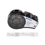 M21 Series Pre-sized Harsh-Environment Polyester Labels 0.5in H x 0.75in W BK/WH redirect to product page