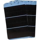 Porta-Pack™ Repositionable Vinyl Cloth Refill Pages, Blank Black, 10 Pages per Pack redirect to product page