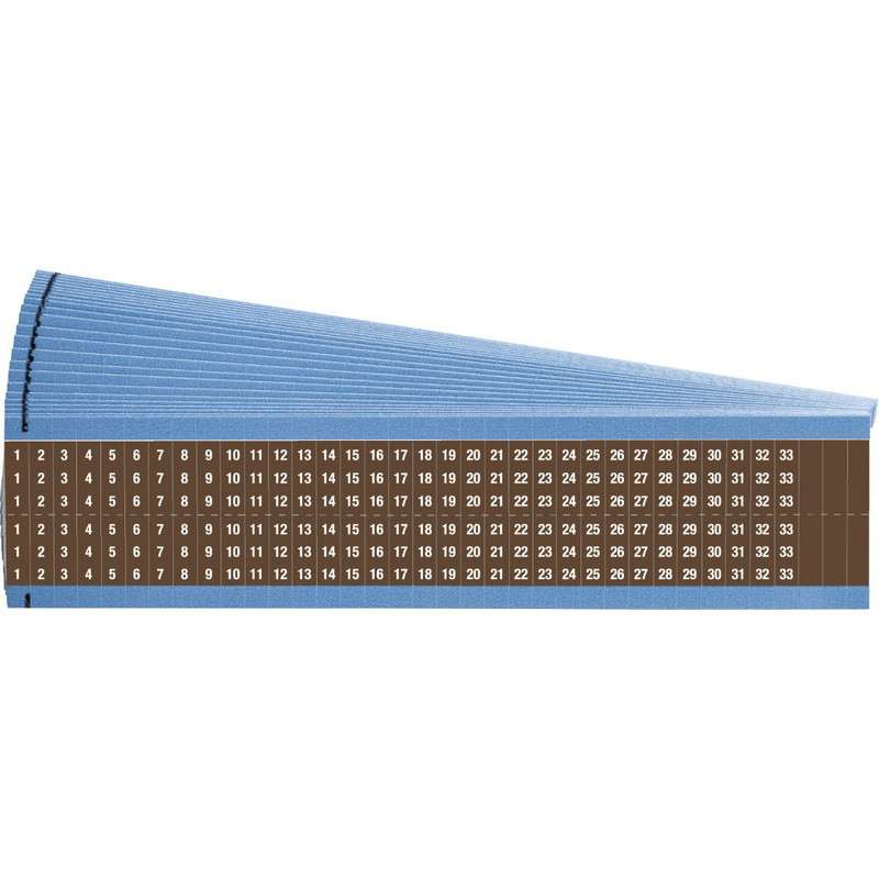Brady WM-1-33-BR-PK
