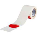 ToughStripe Floor Dash, Roll of 55 Red Dots, Polyester, 3.5 in W redirect to product page