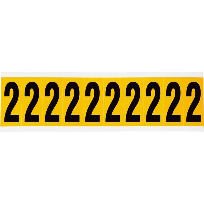 15 Series Number Label, 2 Legend, 0875 x 2.25", 10 per Card